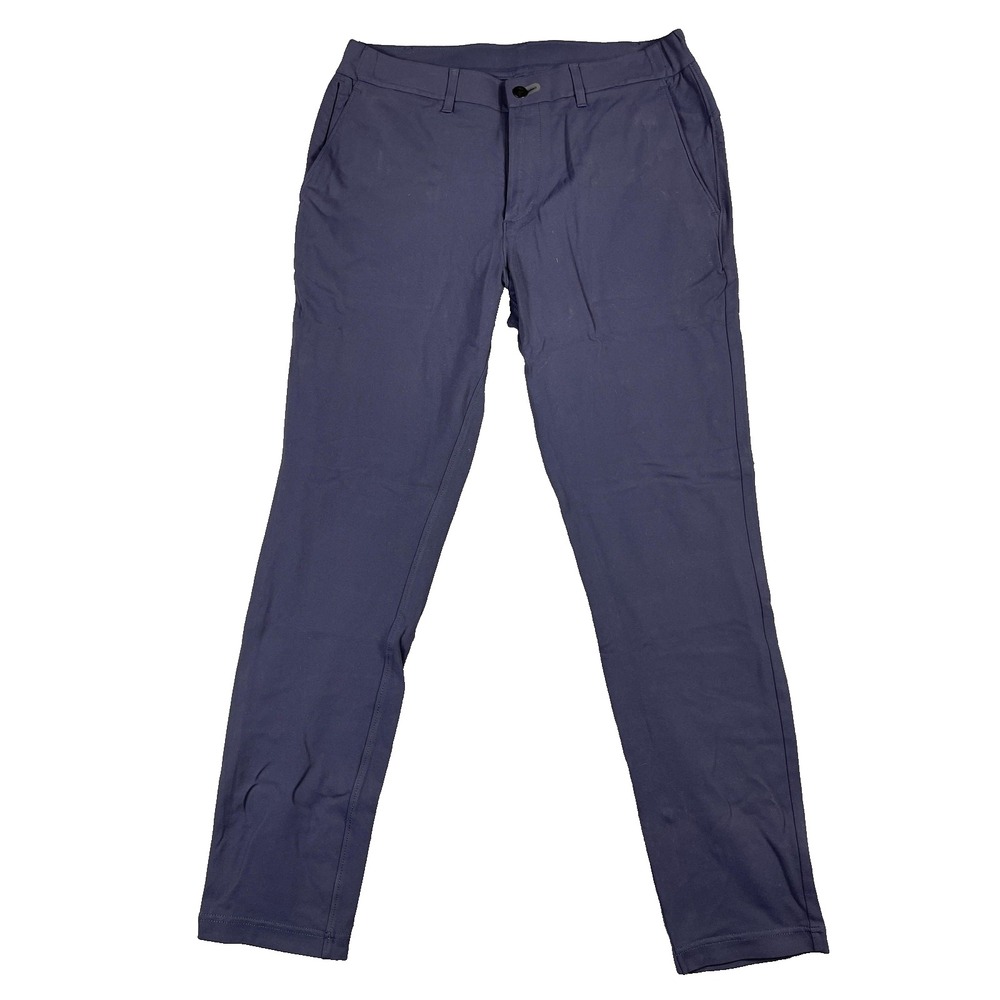Public Rec Pants Men 32x30 Navy Stretch Nylon Spandex Slim PerformanceGolf Chino